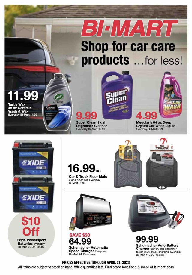 Bi-Mart Ad from 04/10/2023