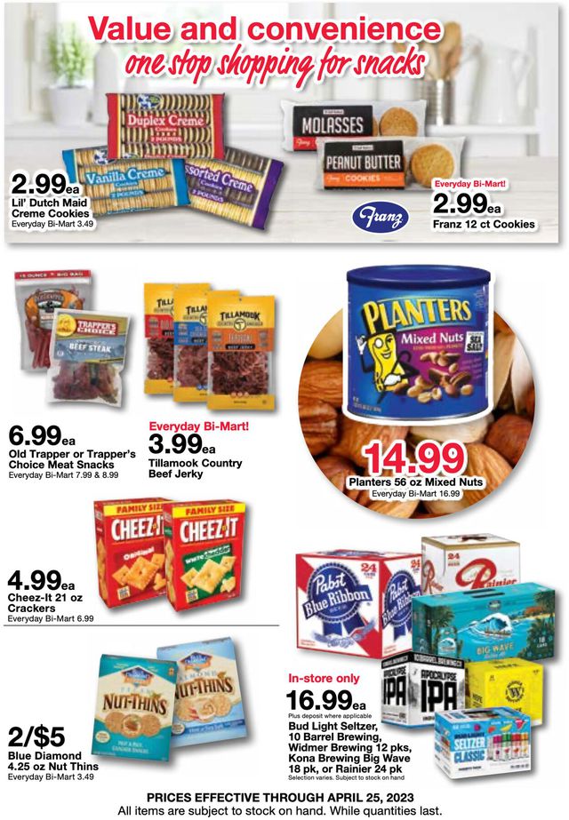 Bi-Mart Ad from 04/12/2023