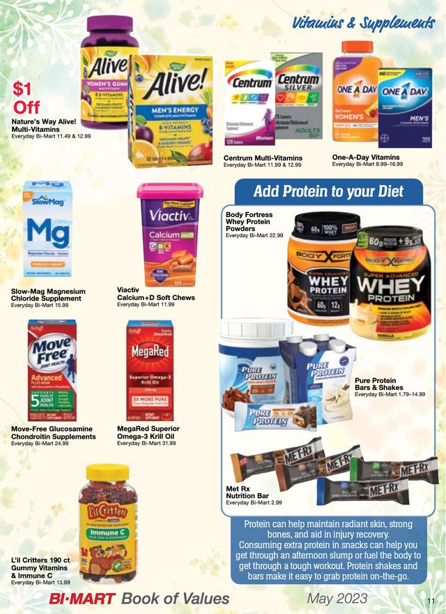 Bi-Mart Ad from 05/01/2023