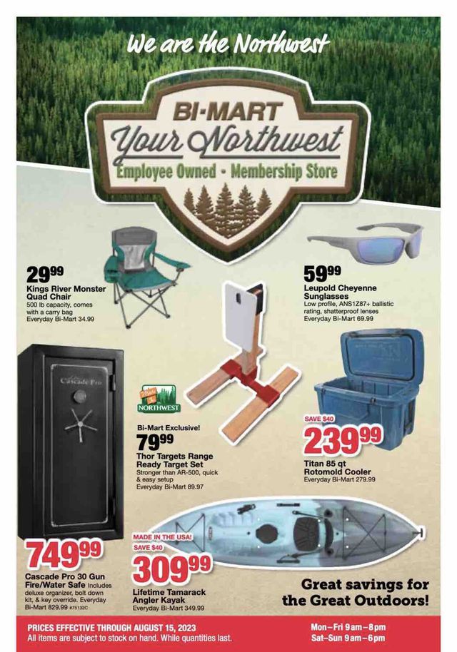 Bi-Mart Ad from 06/28/2023