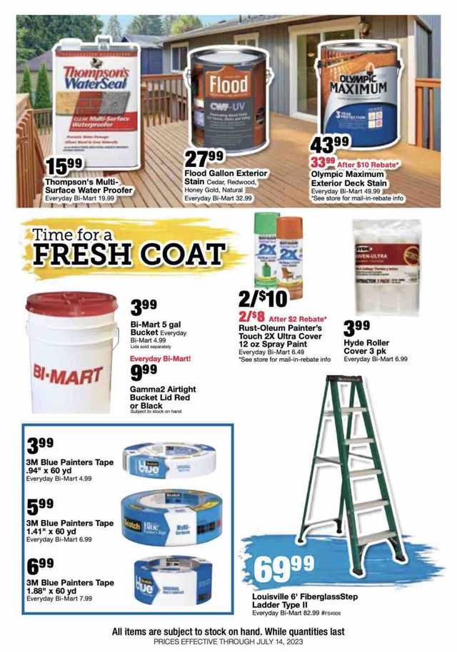 Bi-Mart Ad from 06/30/2023
