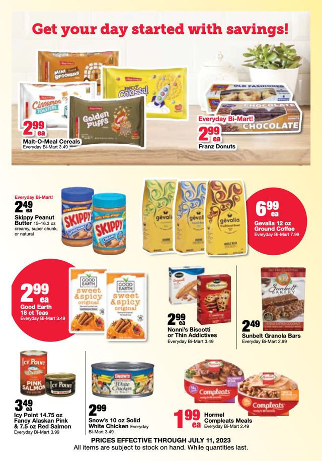 Bi-Mart Ad from 07/05/2023