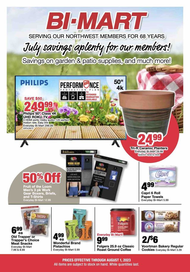 Bi-Mart Ad from 07/26/2023
