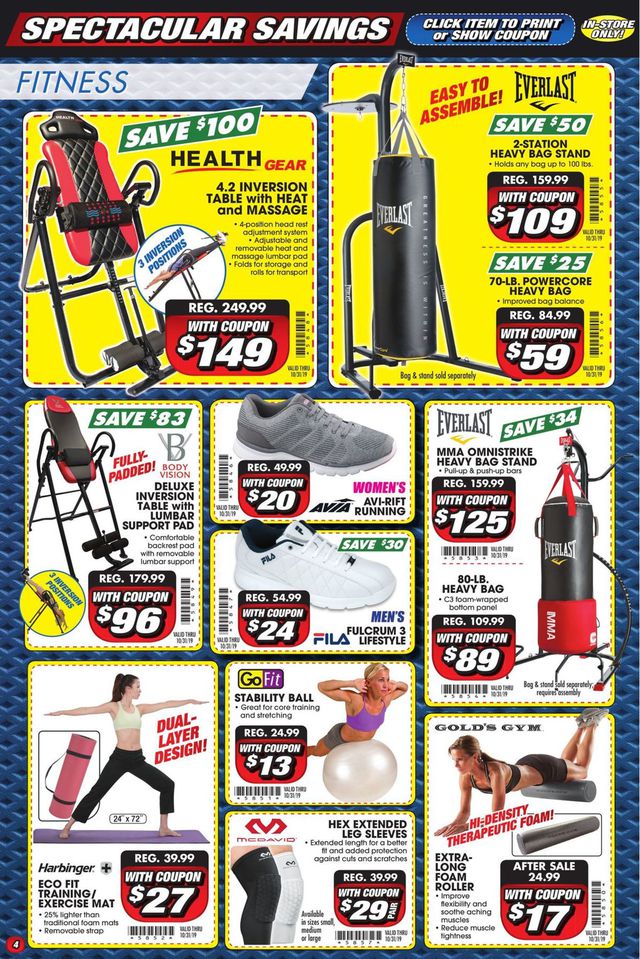 Big 5 Ad from 10/25/2019
