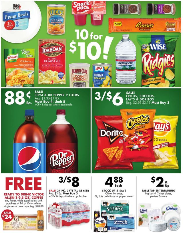 Big Lots Ad from 11/16/2019