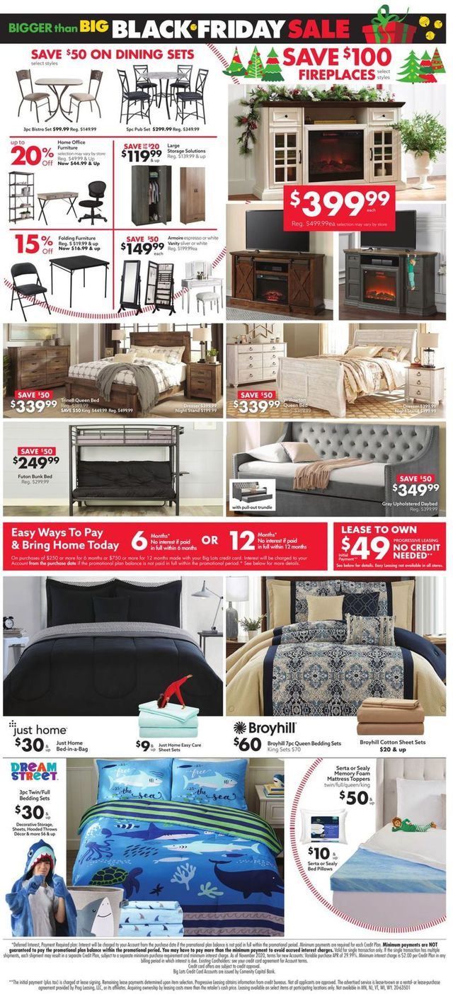Big Lots Ad from 11/14/2020