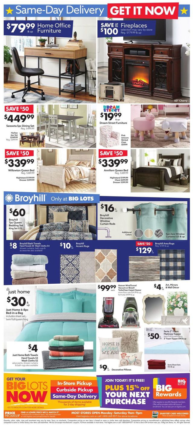 Big Lots Ad from 01/31/2021