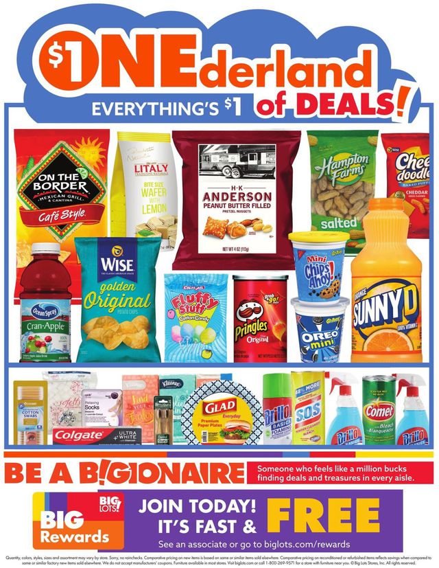 Big Lots Ad from 09/10/2021