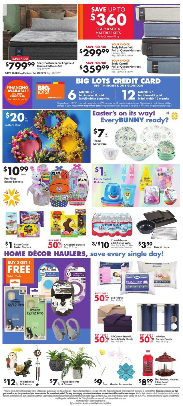 Big Lots Ad from 03/26/2022