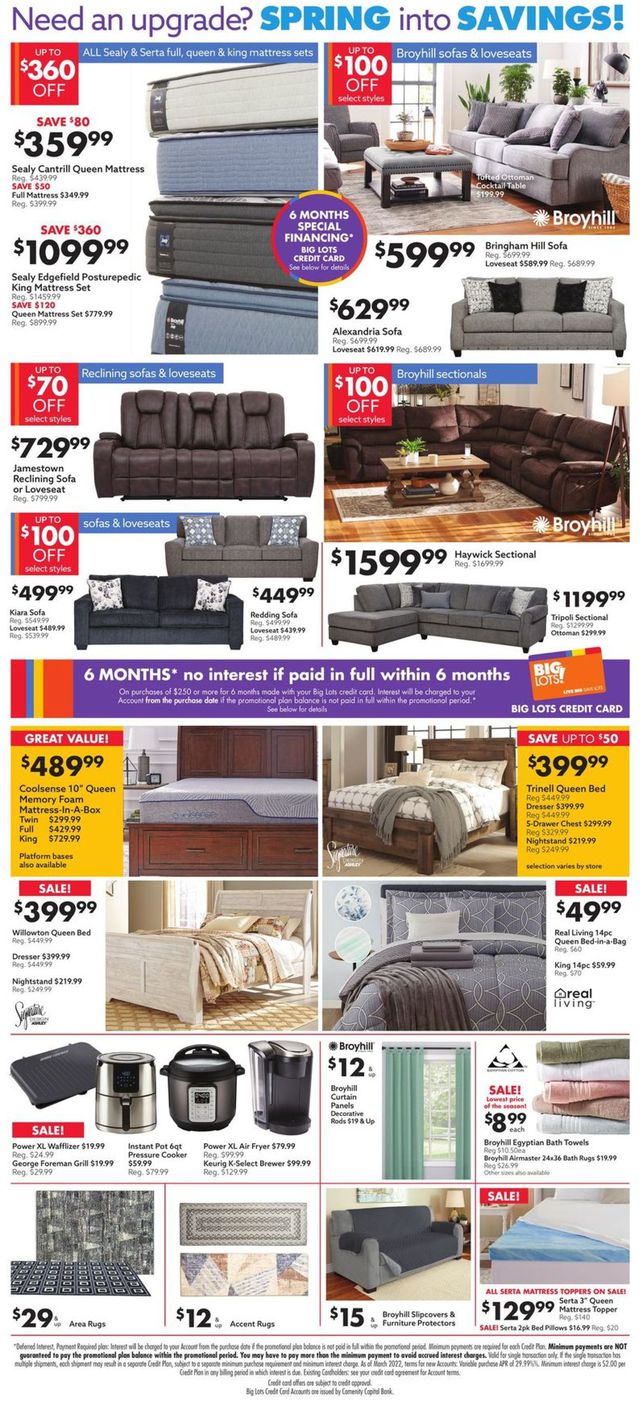 Big Lots Ad from 04/23/2022