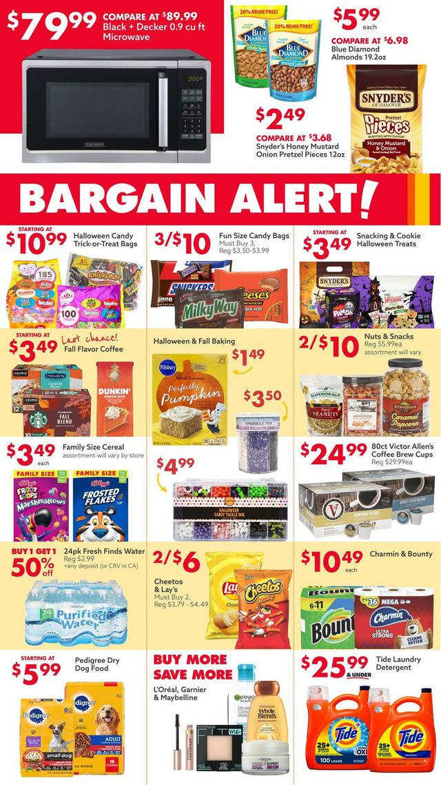 Big Lots Ad from 10/22/2022