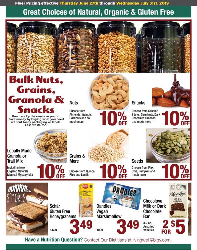 Big Y Ad from 06/27/2019