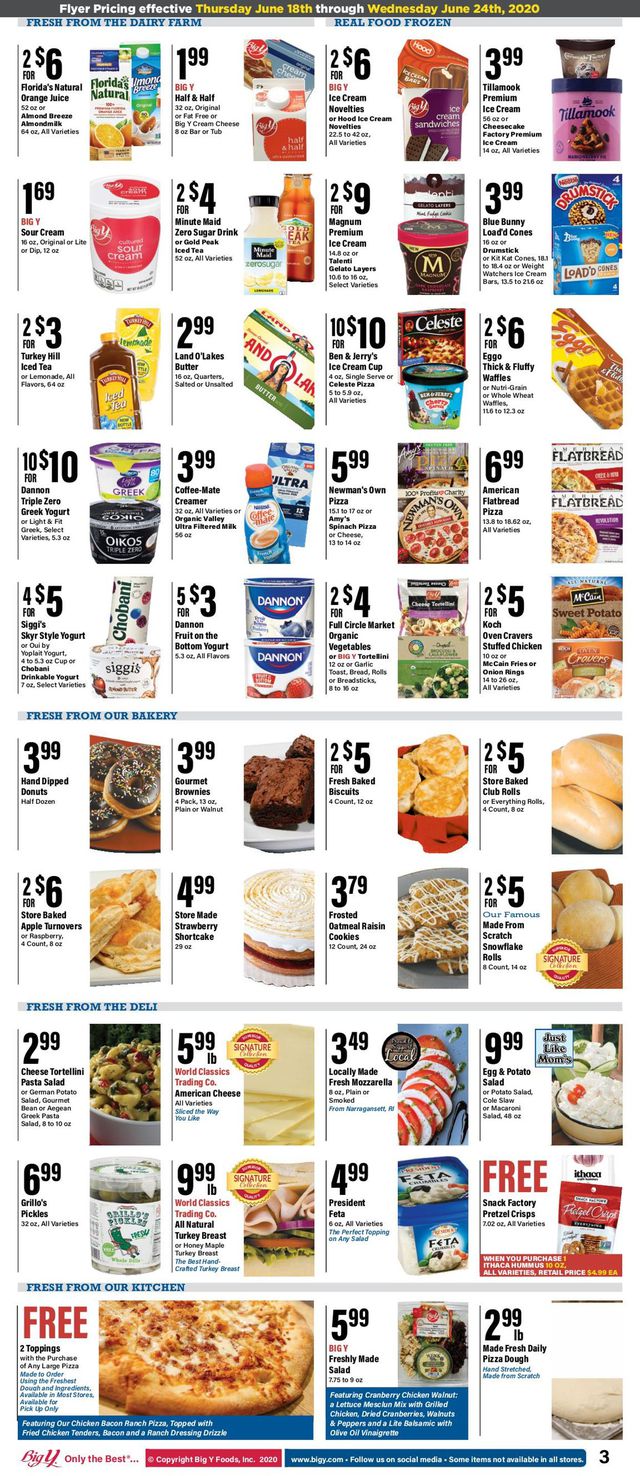 Big Y Ad from 06/18/2020