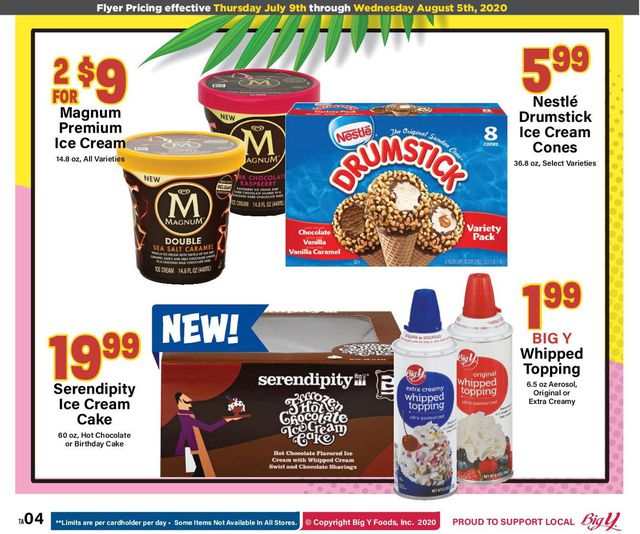 Big Y Ad from 07/09/2020
