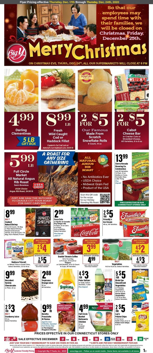 Big Y Ad from 12/17/2020