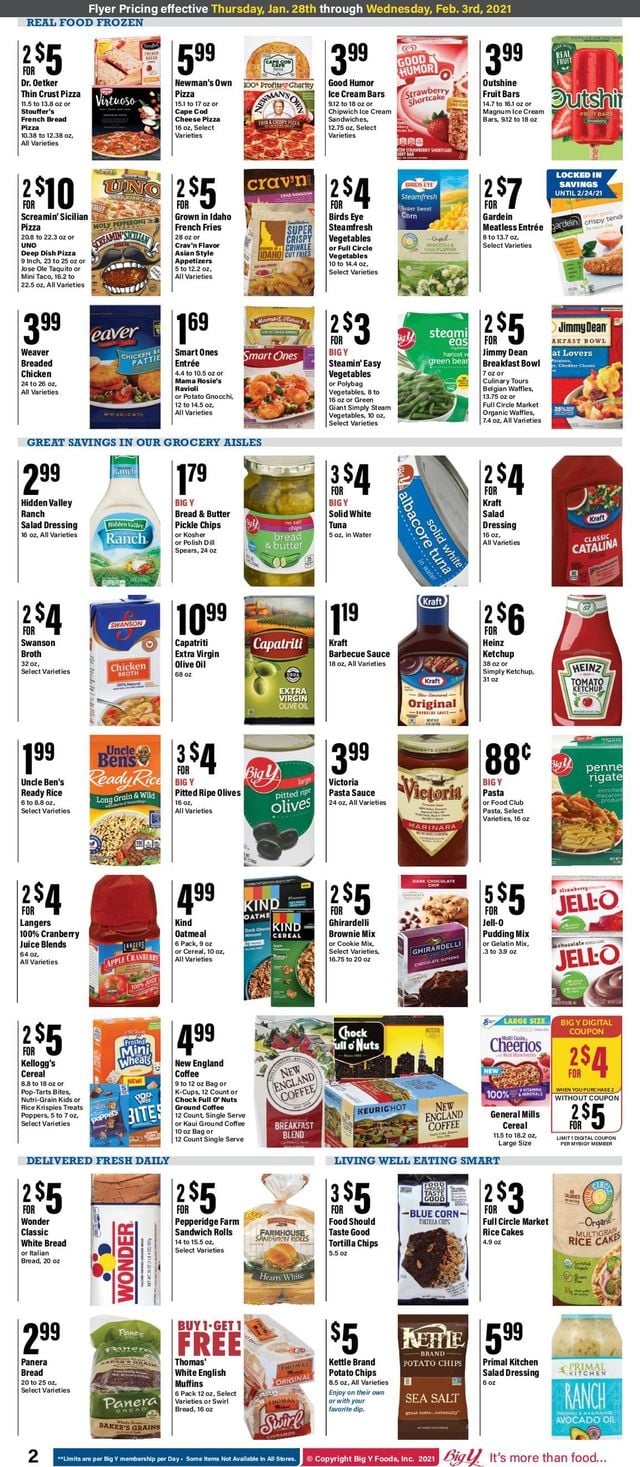 Big Y Ad from 01/28/2021