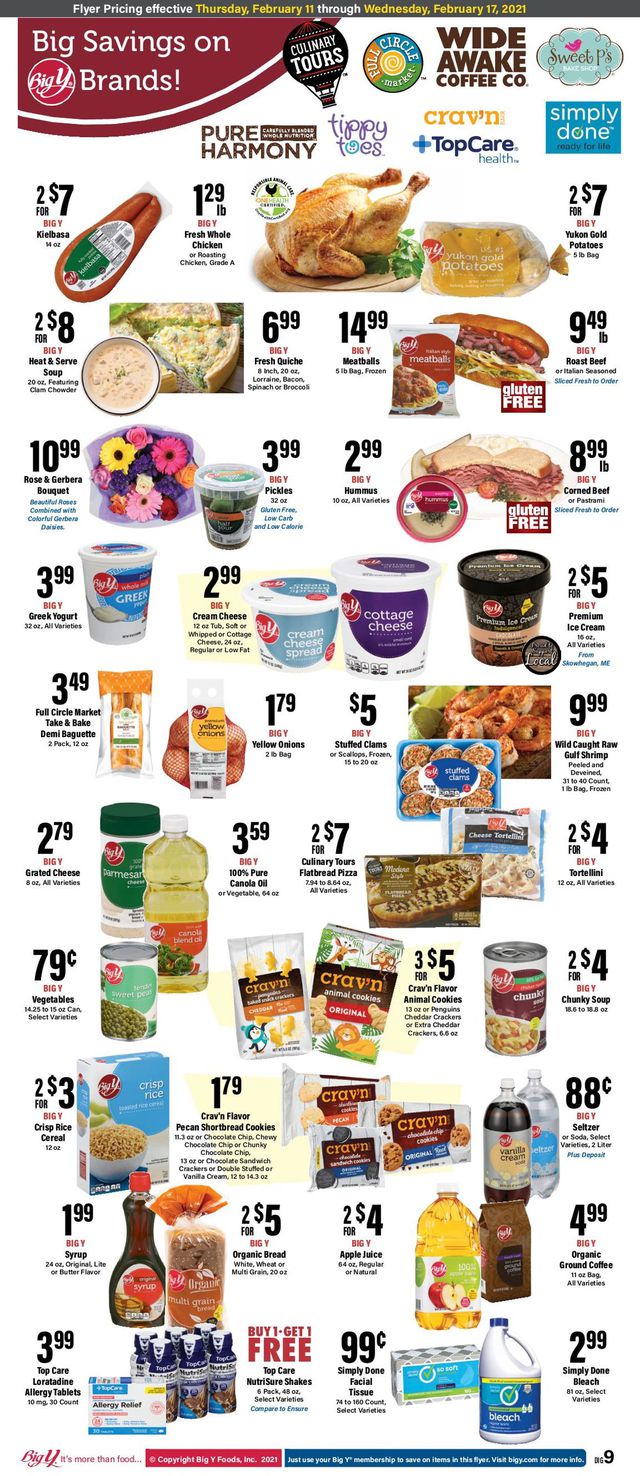 Big Y Ad from 02/11/2021