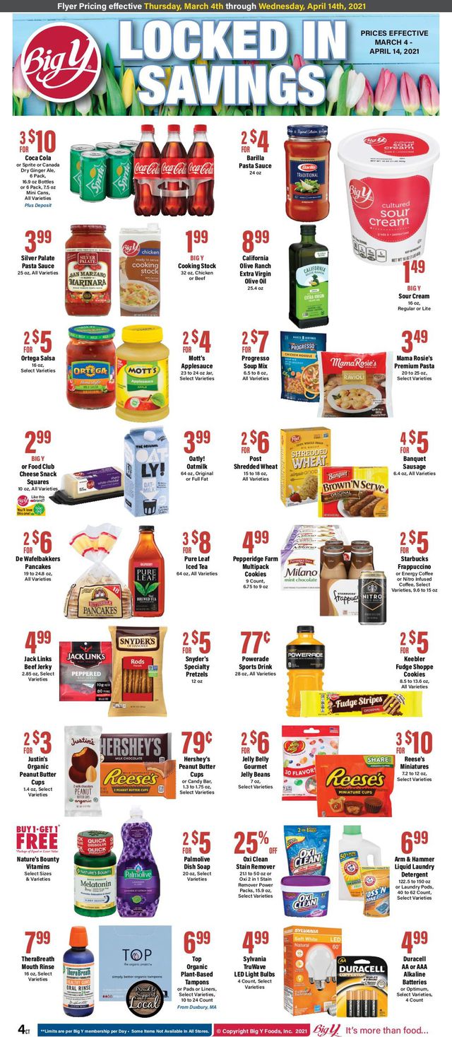 Big Y Ad from 03/04/2021