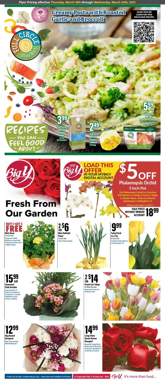 Big Y Ad from 03/18/2021