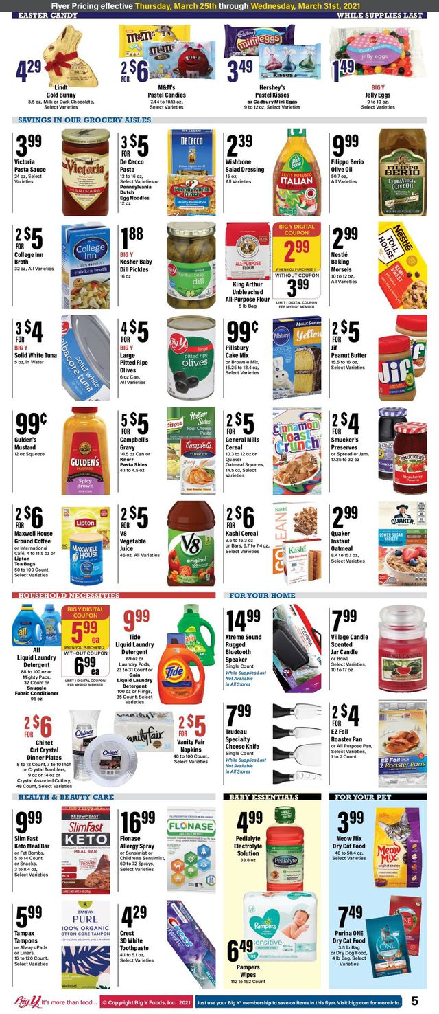 Big Y Ad from 03/25/2021