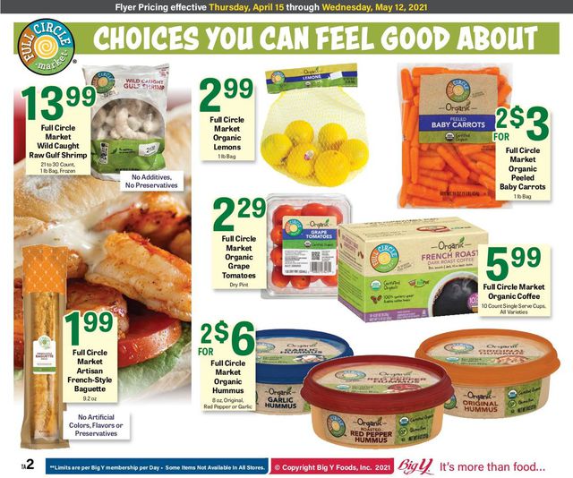 Big Y Ad from 04/15/2021
