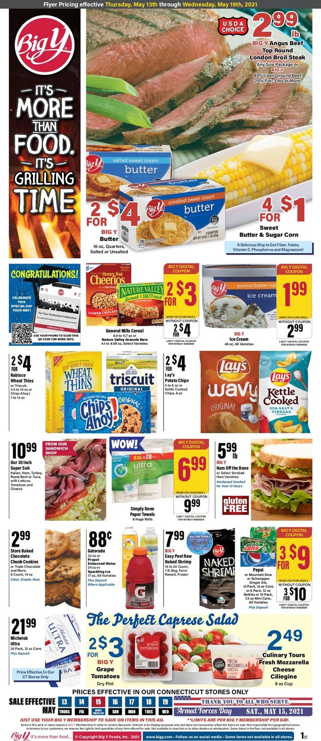 Big Y Ad from 05/13/2021
