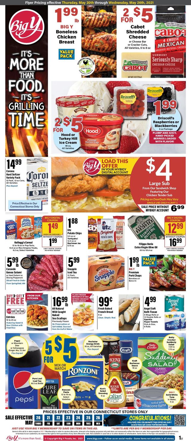 Big Y Ad from 05/20/2021