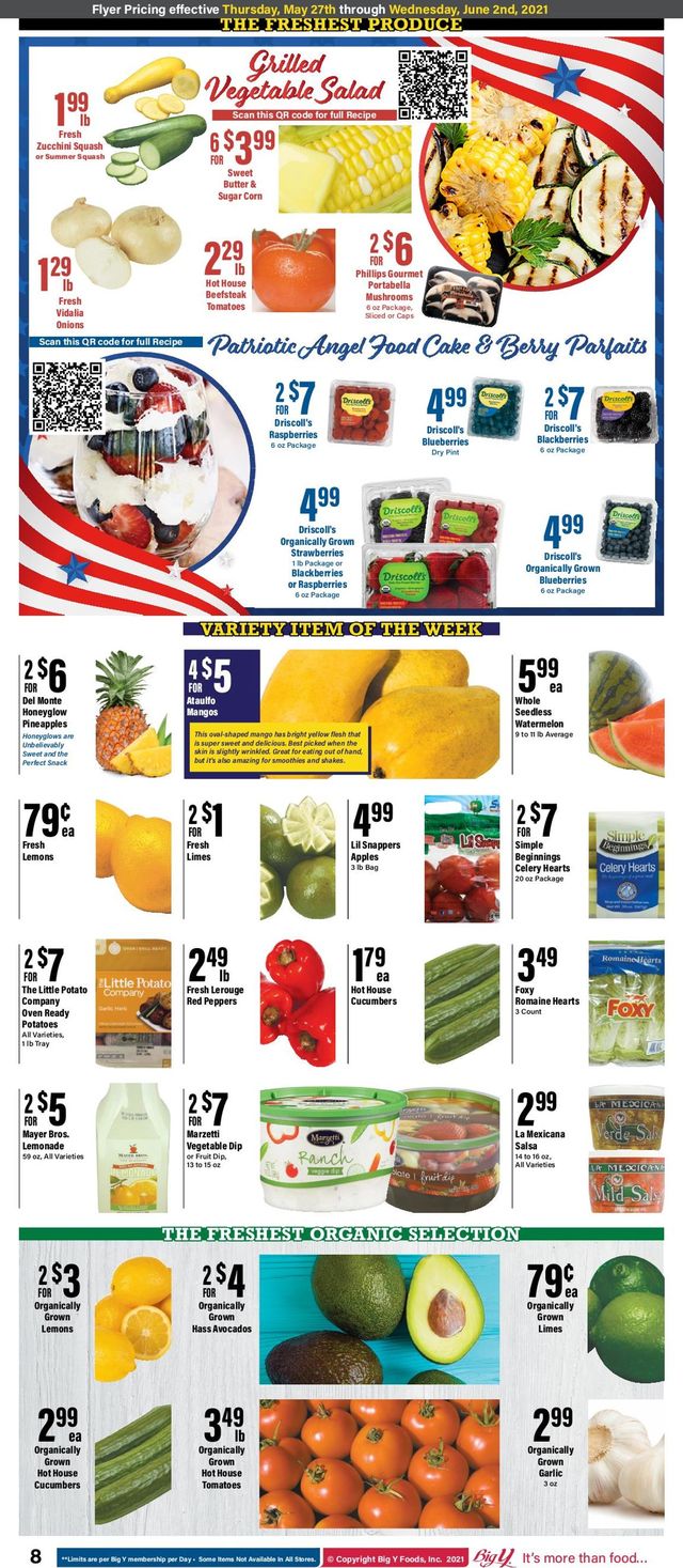 Big Y Ad from 05/27/2021
