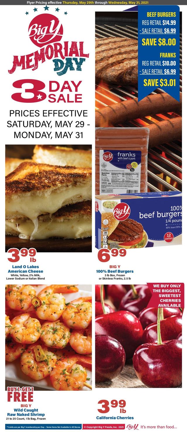 Big Y Ad from 05/29/2021