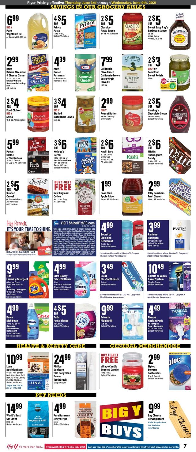 Big Y Ad from 06/03/2021