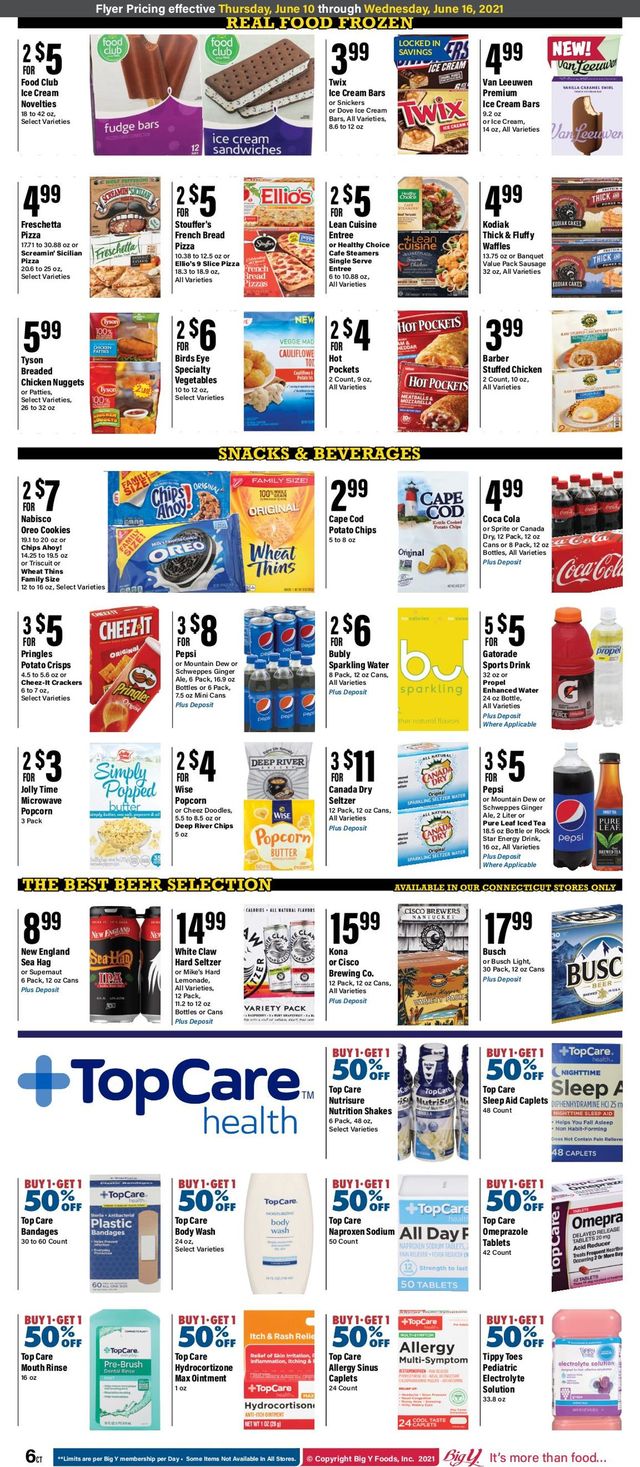 Big Y Ad from 06/10/2021