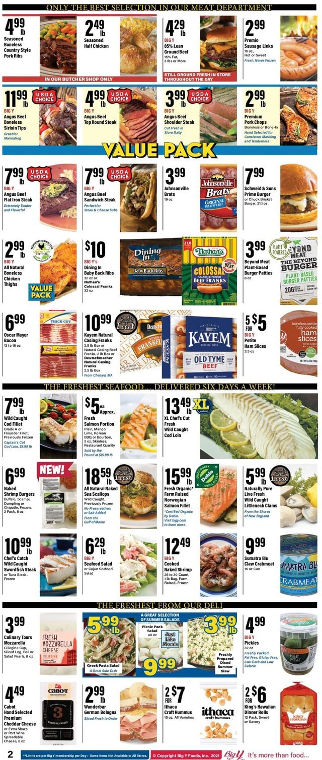 Big Y Ad from 06/24/2021