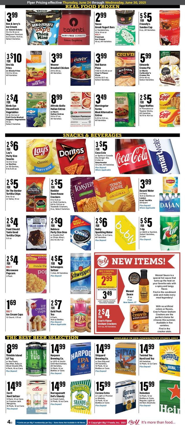 Big Y Ad from 06/24/2021