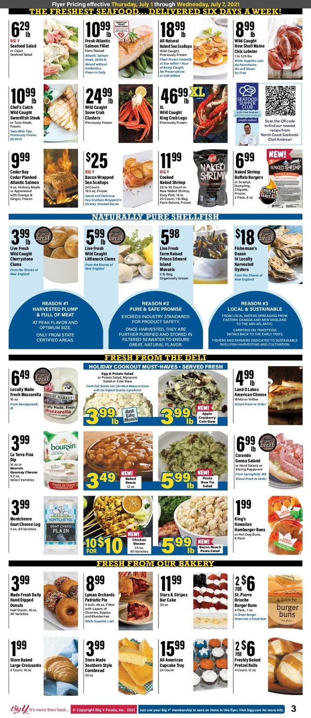 Big Y Ad from 07/01/2021