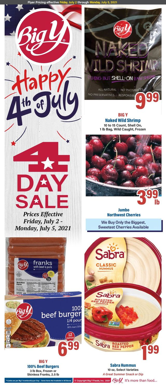 Big Y Ad from 07/02/2021