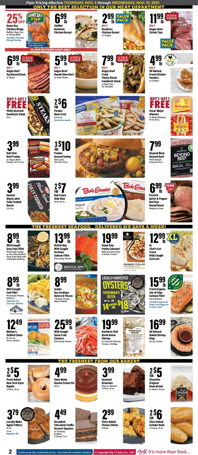 Big Y Ad from 11/04/2021