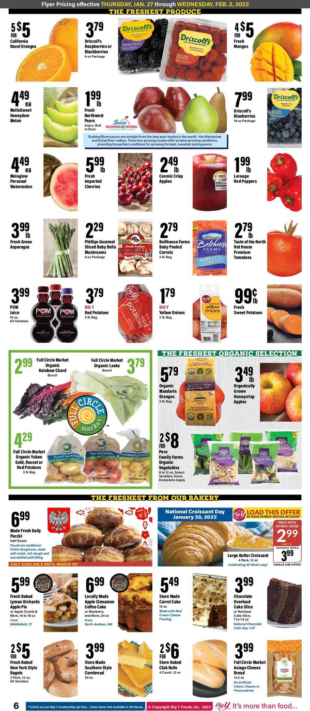 Big Y Ad from 01/27/2022