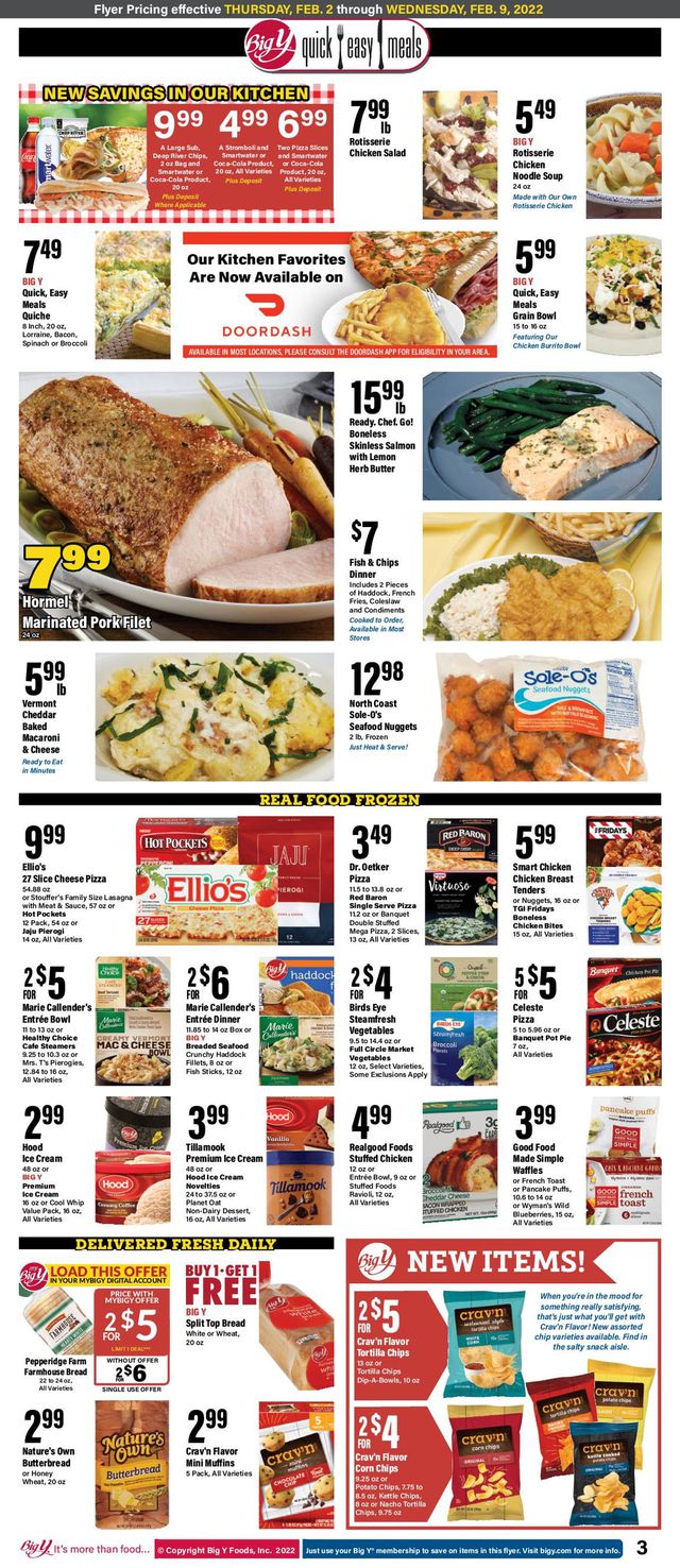 Big Y Ad from 02/03/2022