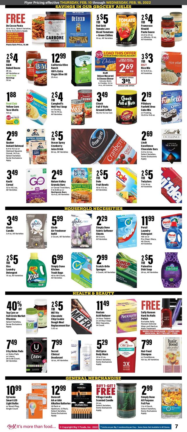 Big Y Ad from 02/10/2022