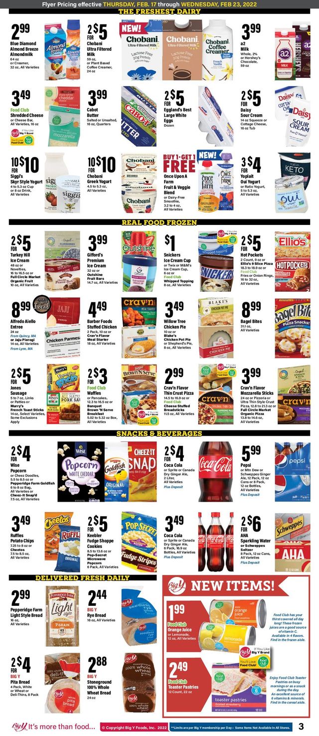 Big Y Ad from 02/17/2022