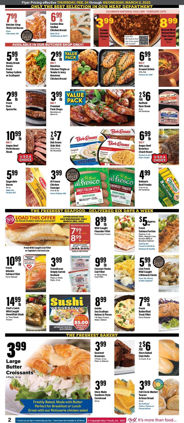Big Y Ad from 02/24/2022
