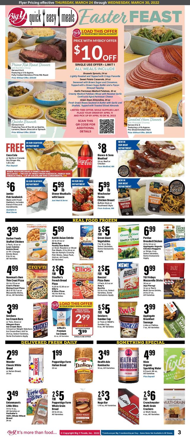 Big Y Ad from 03/24/2022