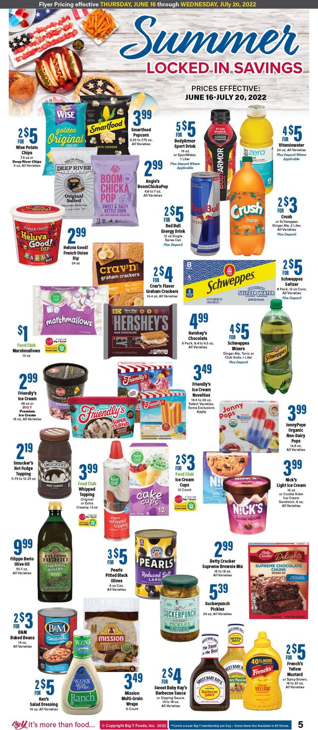 Big Y Ad from 06/16/2022