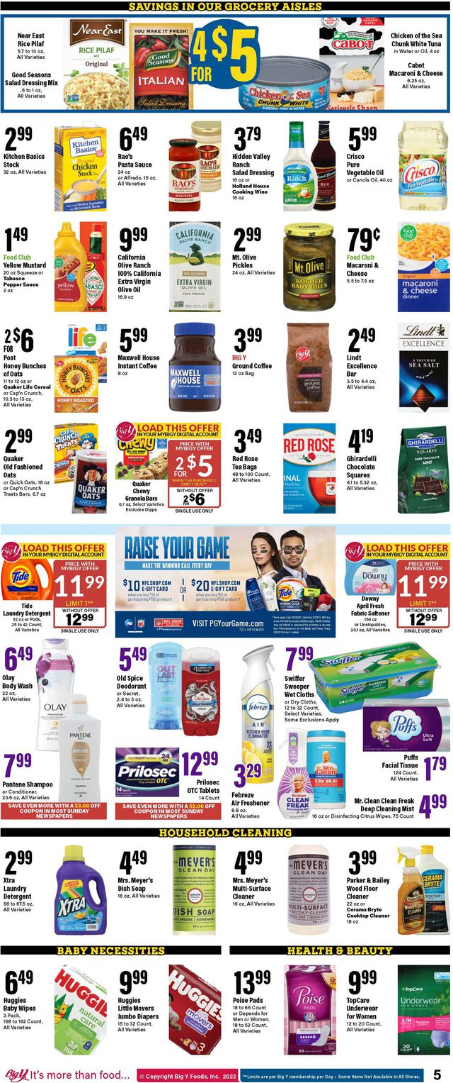 Big Y Ad from 11/03/2022