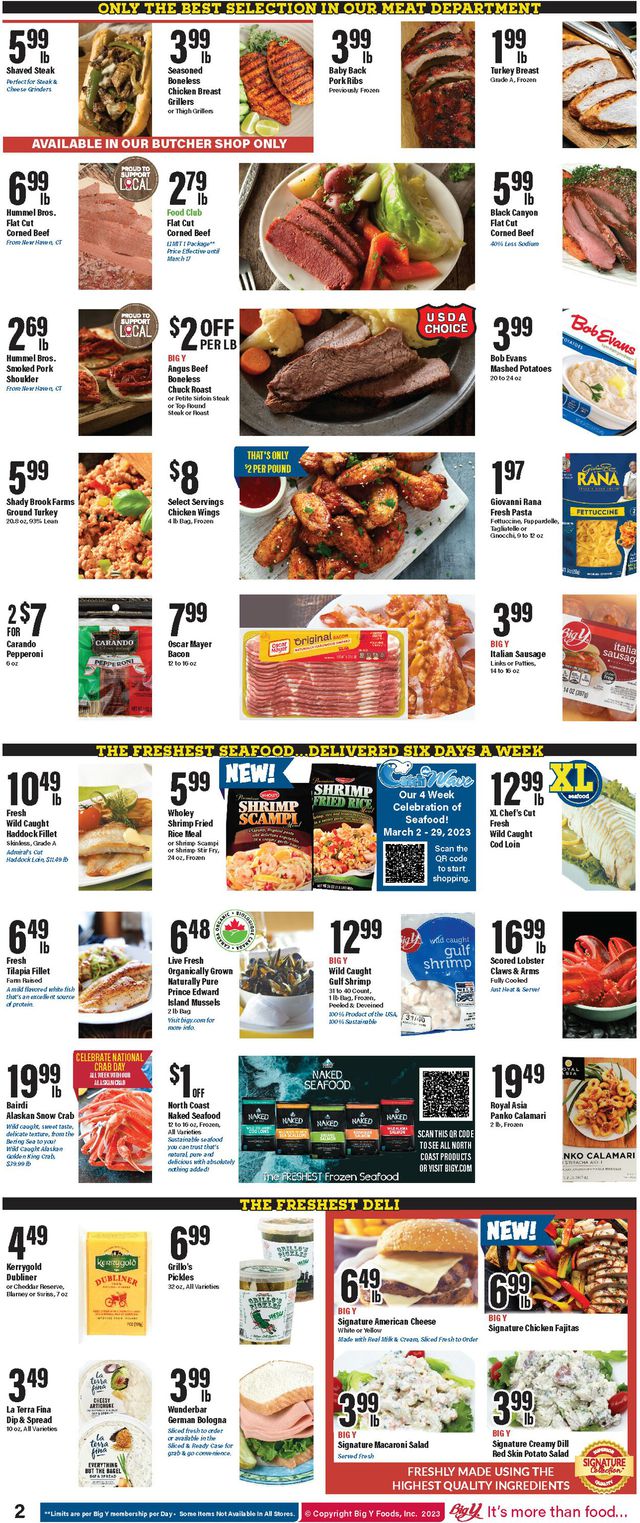 Big Y Ad from 03/09/2023