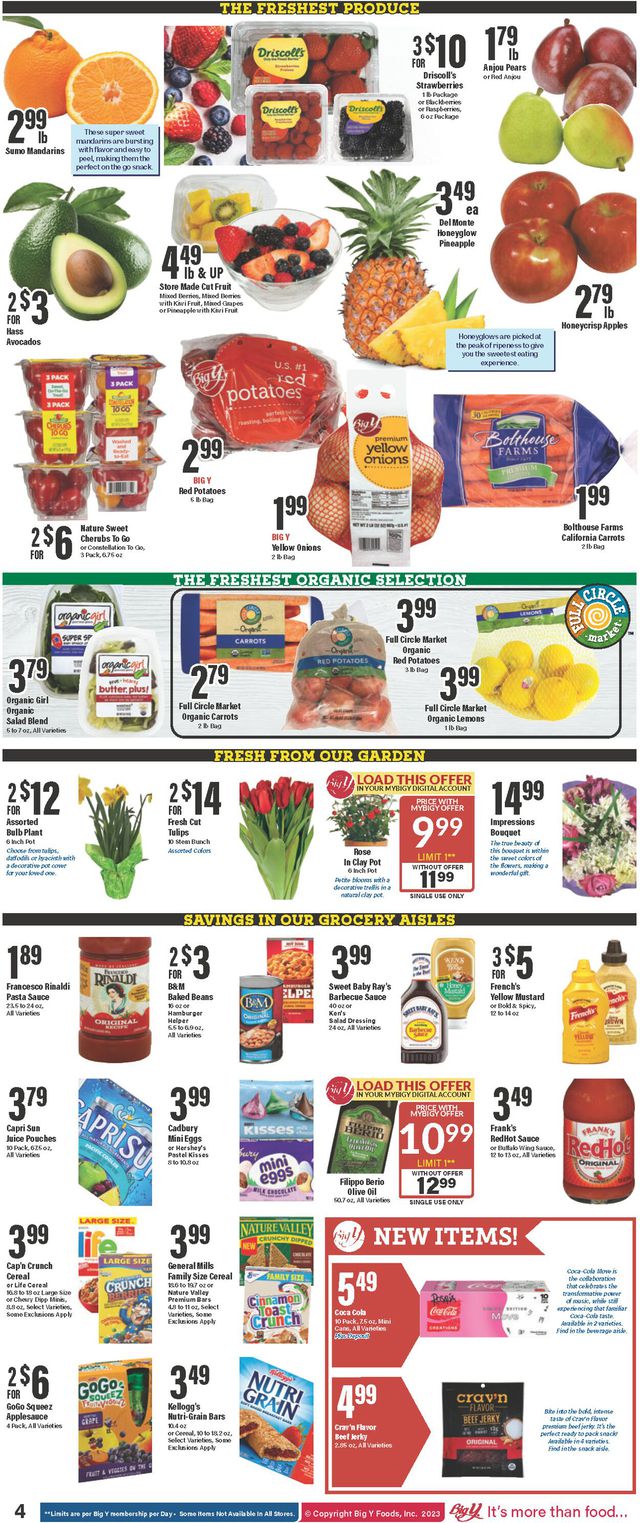 Big Y Ad from 03/16/2023