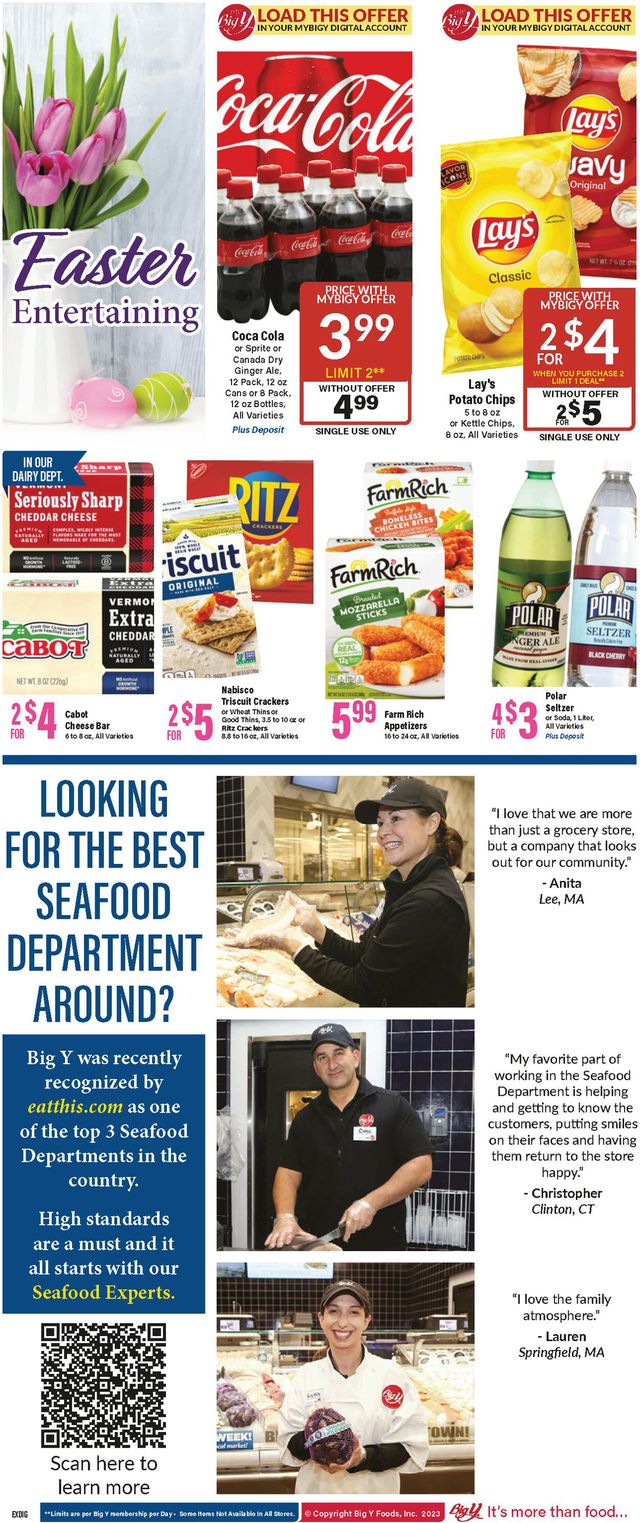 Big Y Ad from 03/30/2023