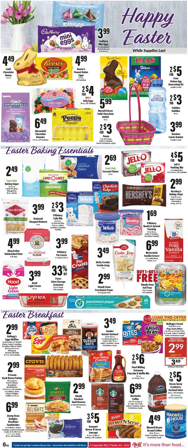 Big Y Ad from 03/30/2023
