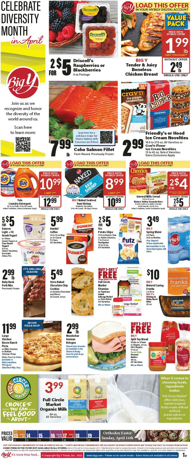 Big Y Ad from 04/13/2023