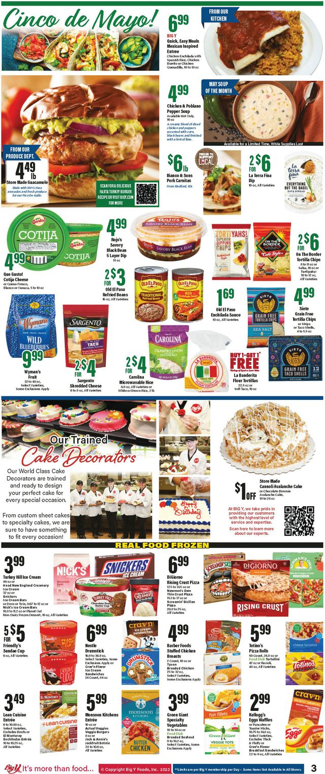 Big Y Ad from 05/04/2023